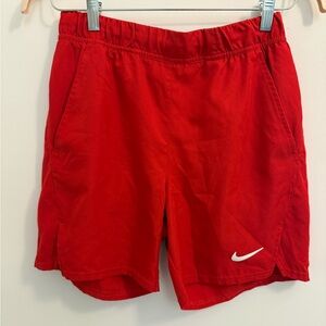 Nike Dri-FIT Red Sports Shorts